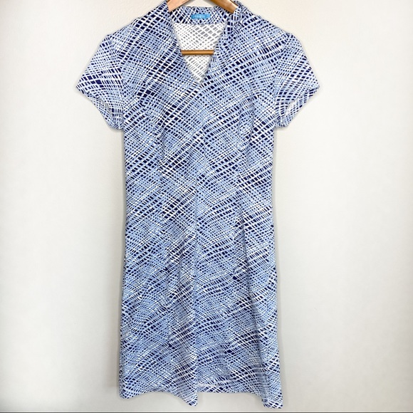 J. McLaughlin Abstract Print Dress S